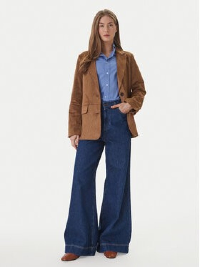 ONLY Marynarka Tulip 15363774 Brązowy Relaxed Fit