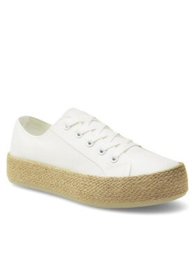 DeeZee Espadryle WS19130-3 Biały