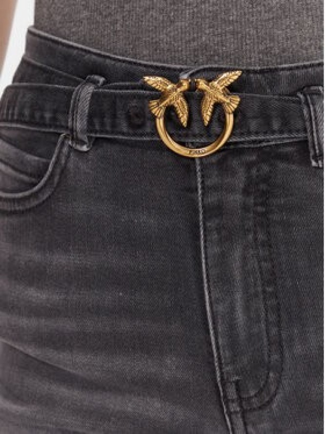 PINKO Jeansy Flora 100166 A2S2 Szary Flare Fit