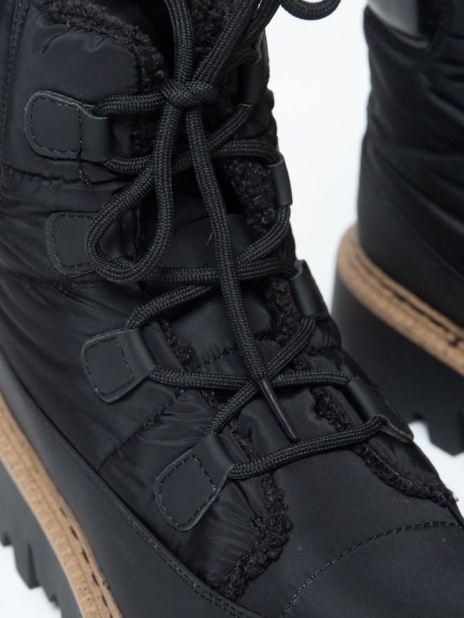 śniegowce damskie czarne OO274222 906