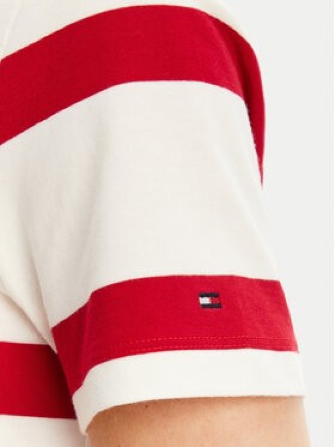 Tommy Hilfiger T-Shirt Script WW0WW45746 Écru Regular Fit