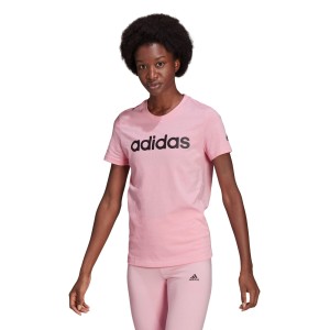 Koszulka z krótkim rękawem Damska Loungewear Essentials Slim Logo