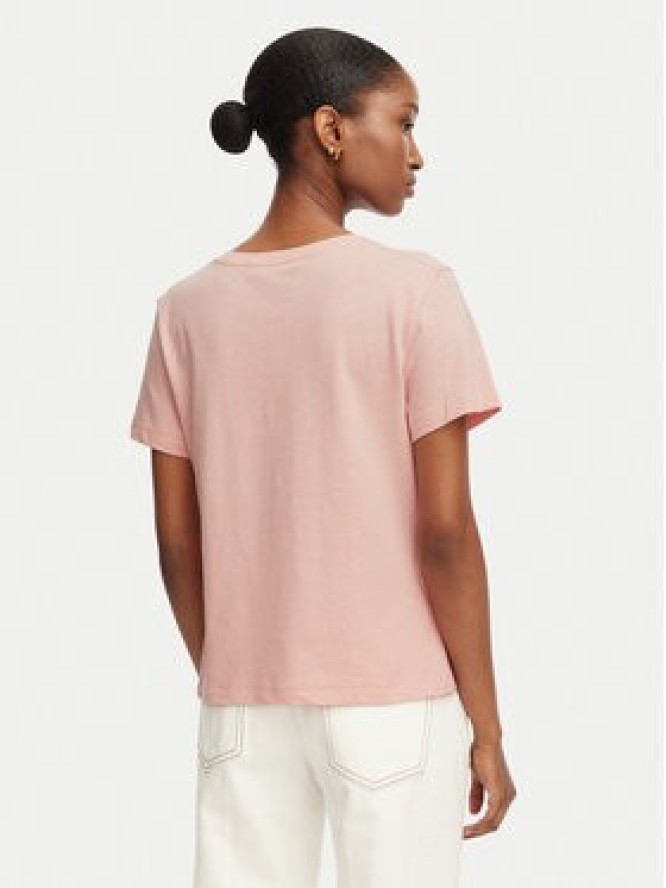 Tommy Hilfiger T-Shirt WW0WW48704 Różowy jasny Regular Fit