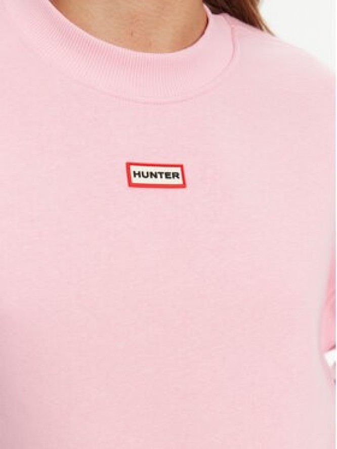 Hunter Bluza Tina HARW0042242 Różowy Cropped Fit