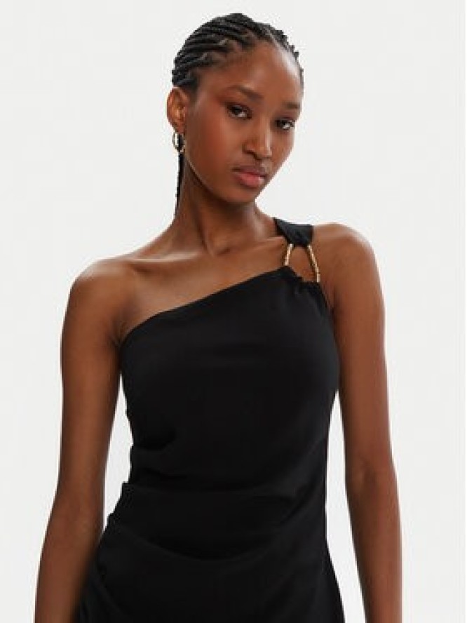 KAOS Sukienka wieczorowa RP1CO080 Czarny Regular Fit