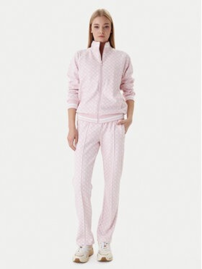 Guess Spodnie dresowe V5YB20 KB212 Różowy Regular Fit