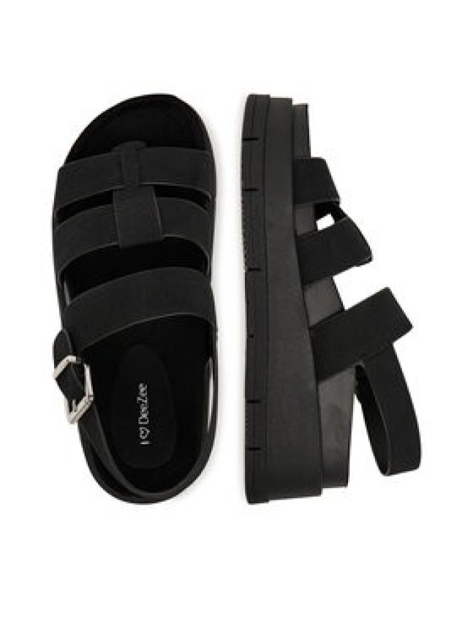 DeeZee Sandały 62273-3 Czarny