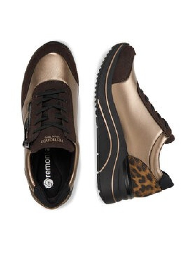 Remonte Sneakersy D0T09-91 Brązowy