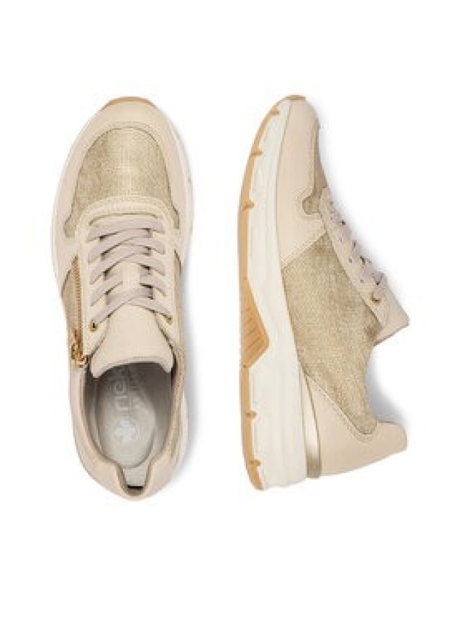 Rieker Sneakersy 48101-60 Beżowy