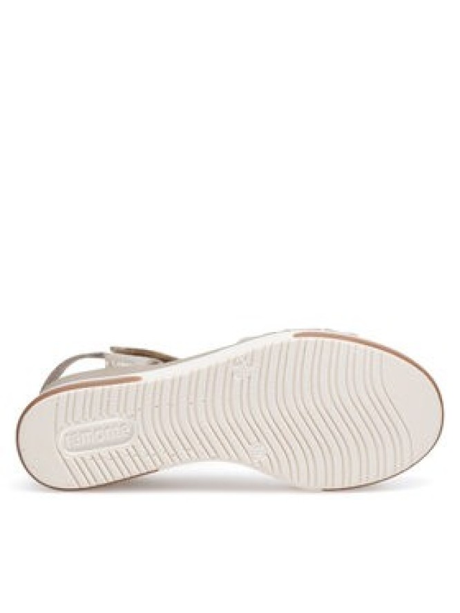 Remonte Sandały D1P51-90 Złoty