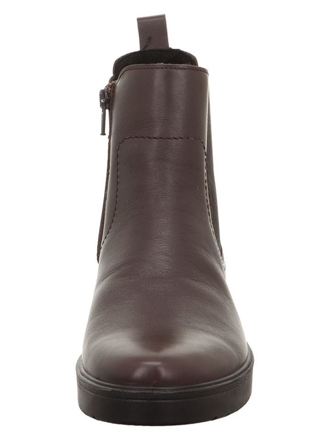 Legero Skórzane botki "Mystic" w kolorze brązowym rozmiar: 41,5