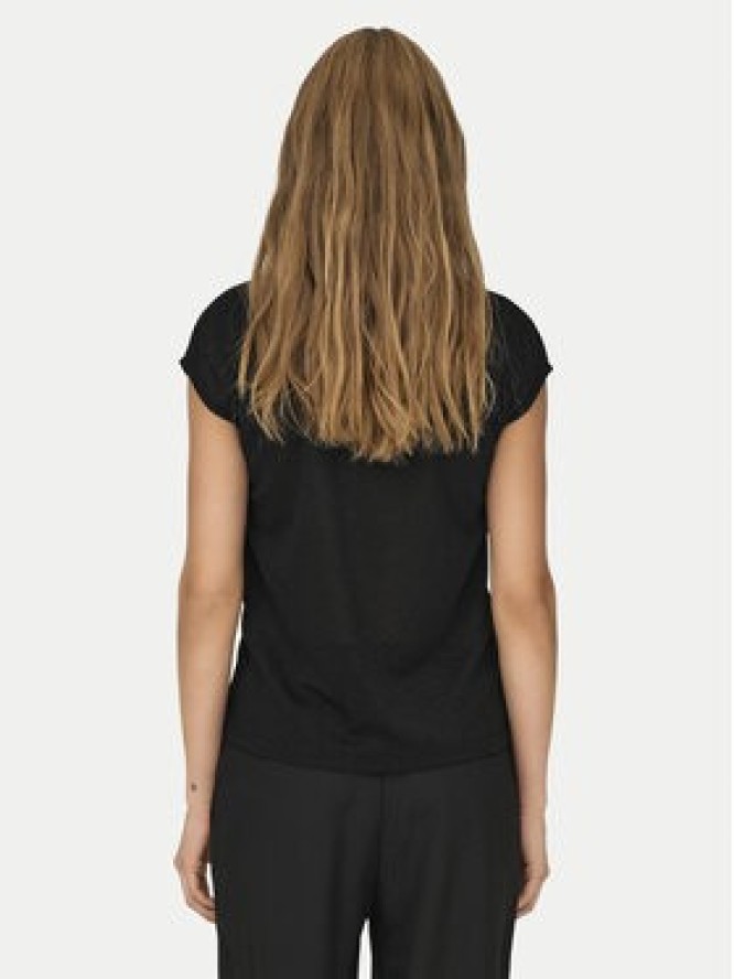 ONLY T-Shirt Silvery 15136069 Czarny Loose Fit