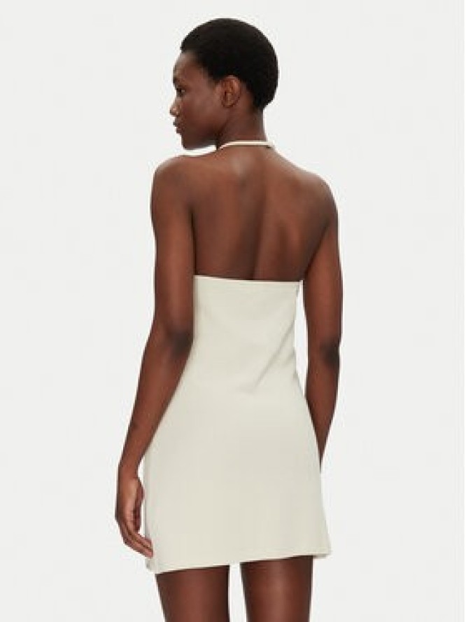 Calvin Klein Jeans Sukienka codzienna J20J225286 Beżowy Slim Fit