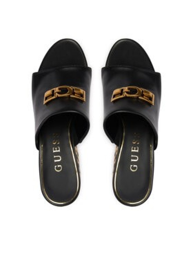 Guess Klapki FLJE3V ELE04 Czarny