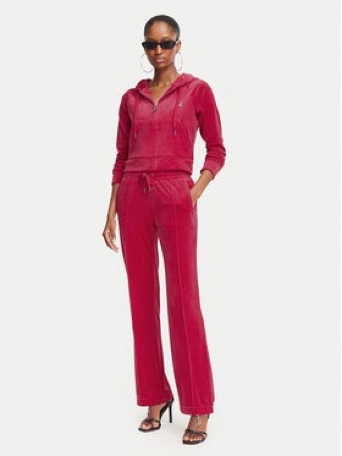 Juicy Couture Spodnie dresowe Tina JCAPW045 Czerwony Regular Fit