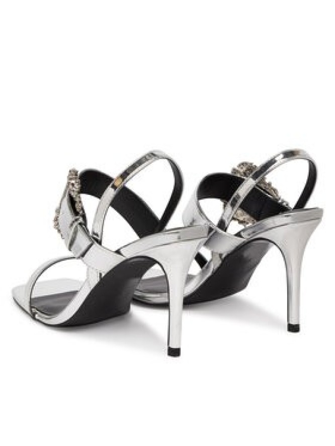 Versace Jeans Couture Sandały 80VA3S71 ZS406 900 Srebrny