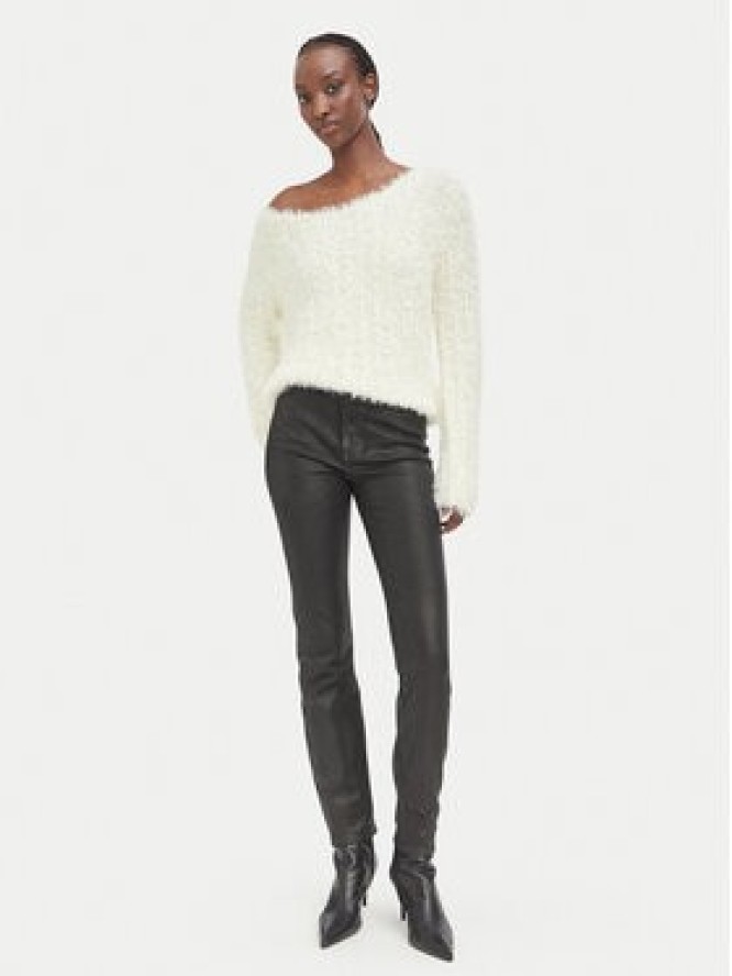 Guess Jeansy W6BA46 D2586 Czarny Skinny Fit