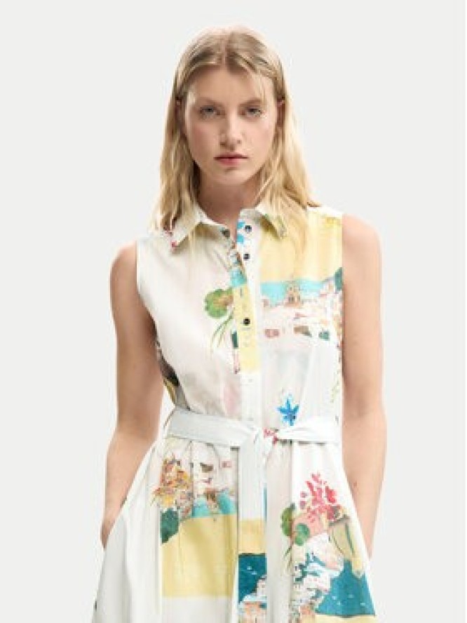 Desigual Sukienka koszulowa 26SWVW15 Kolorowy Regular Fit