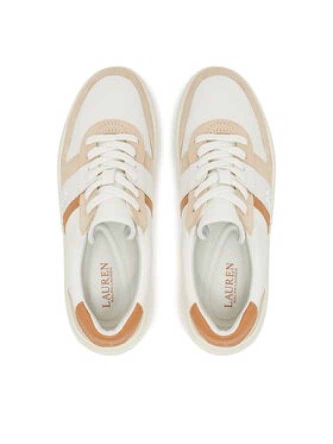 LAUREN RALPH LAUREN Sneakersy 802967037001 Biały