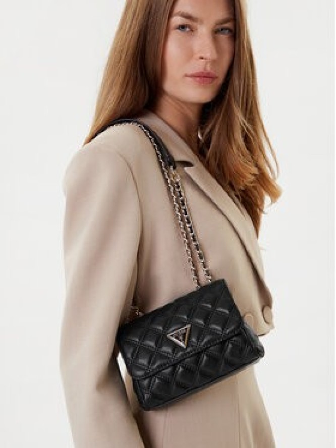 Guess Torebka Giully II Mini HWQG96 73740 Czarny