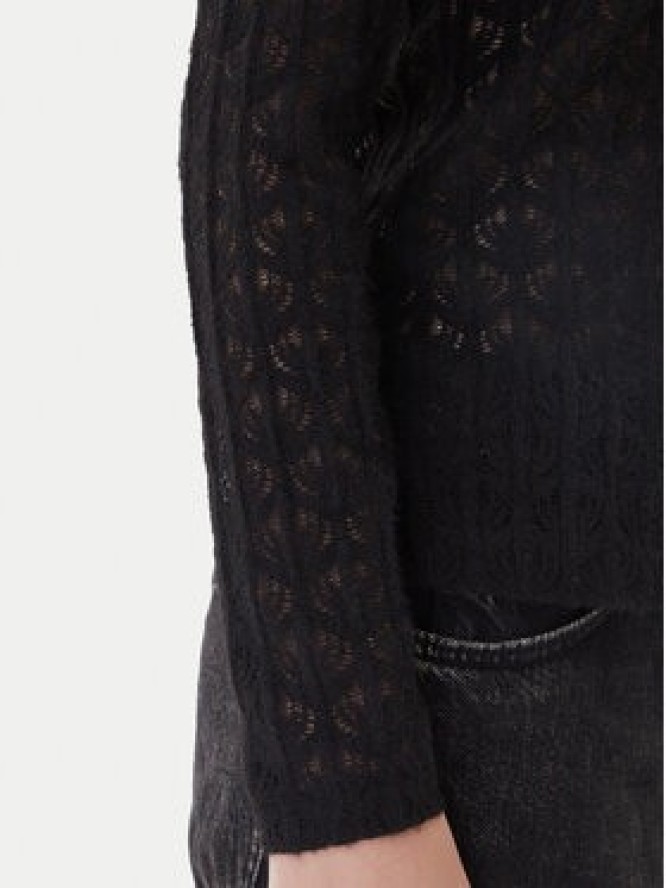 PINKO Bluzka Rufina 105979 A2YI Czarny Regular Fit