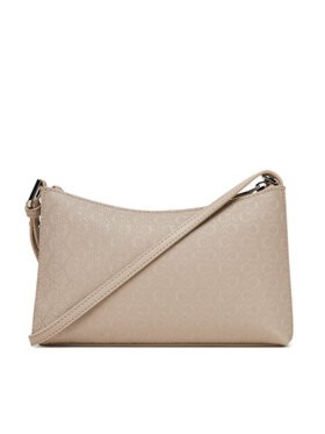 Calvin Klein Torebka Ck Must Aop Conv Logo Jqd Strap LV04F3099G Beżowy