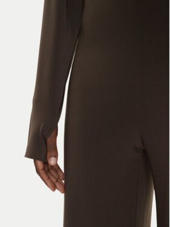 NORMA KAMALI Kombinezon KK424JPLG63823 Brązowy Regular Fit