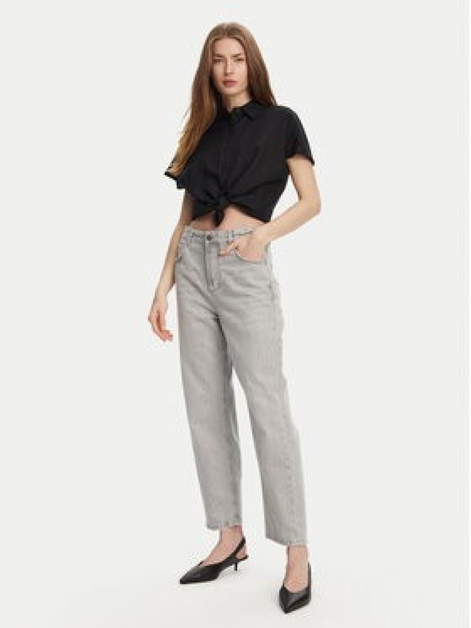 Marella Jeansy Tomboy 2513181044 Szary Straight Fit