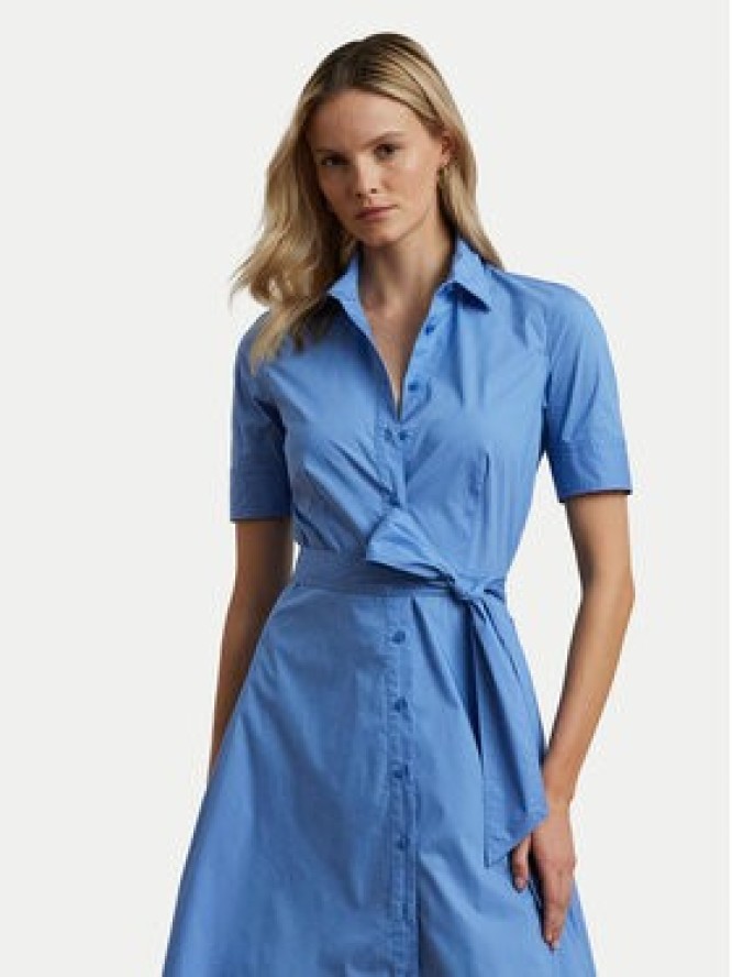 LAUREN RALPH LAUREN Sukienka koszulowa 200748950017 Niebieski Regular Fit
