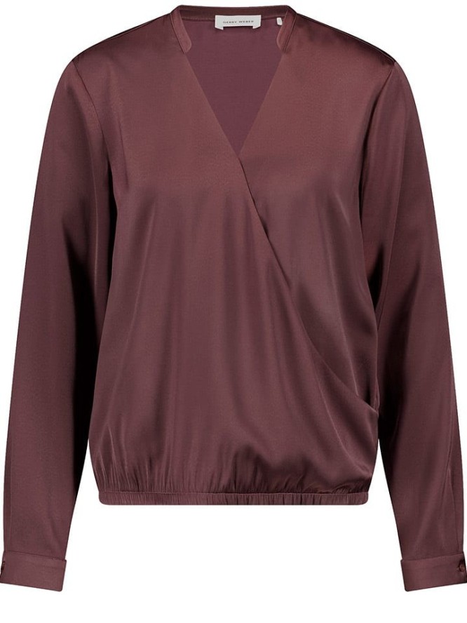 Gerry Weber Bluzka w kolorze bordowym rozmiar: 40