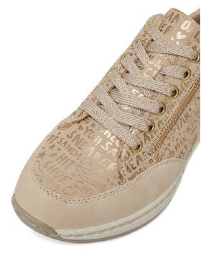 Rieker Sneakersy N4316-62 Beżowy