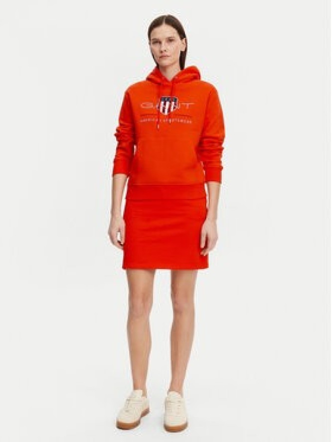 Gant Bluza Archive Shield 4200276 Pomarańczowy Regular Fit