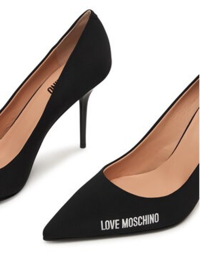 LOVE MOSCHINO Szpilki JA10299G0OIM0000 Czarny