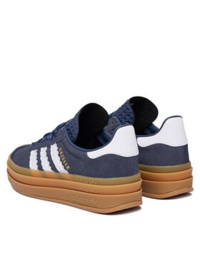 adidas Sneakersy Gazelle Bold KJ2429 Granatowy