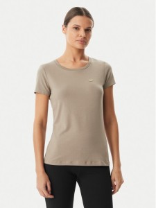 EA7 Emporio Armani T-Shirt 7W001045 AF10373 U6167 Brązowy Regular Fit