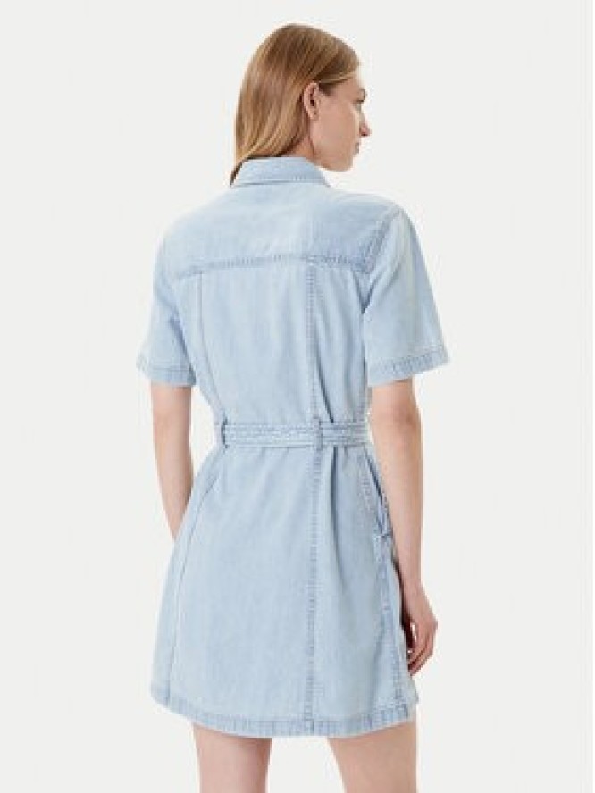 Tommy Jeans Sukienka jeansowa DW0DW21168 Niebieski Regular Fit