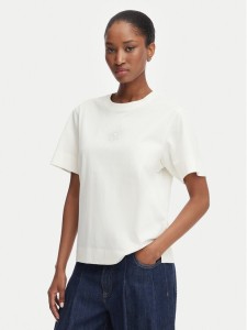 BOSS T-Shirt Elpha 50567045 Beżowy Regular Fit