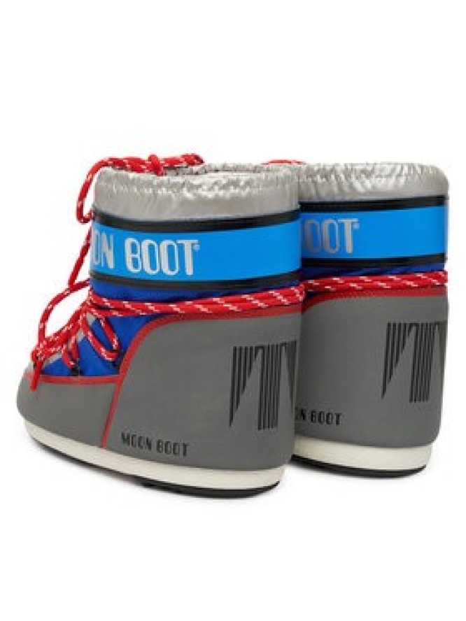 Moon Boot Śniegowce Mb Icon Low Space Racing 80D1409650 Szary