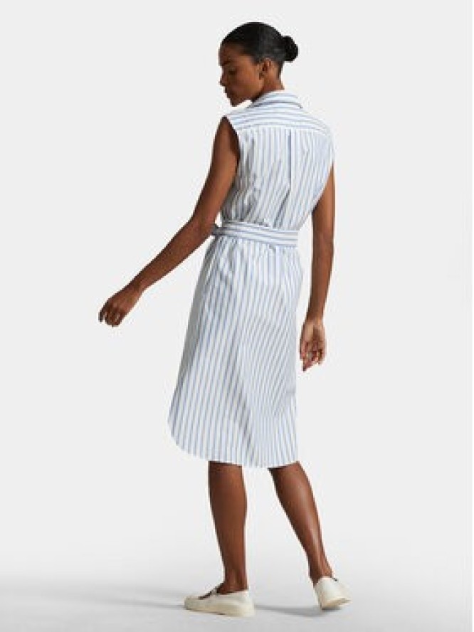 Polo Ralph Lauren Sukienka koszulowa 211973767001 Błękitny Regular Fit