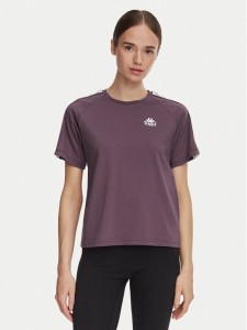 Kappa T-Shirt 371U6WW Fioletowy Regular Fit