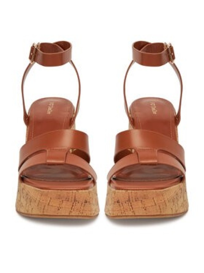 DeeZee Sandały F23858 Brązowy