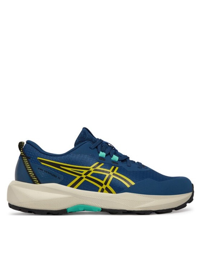 Asics Buty do biegania Pre Venture 11 Gs 1014A378 Granatowy