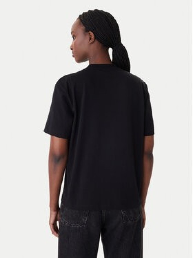Karl Lagerfeld Jeans T-Shirt B1W17055 Czarny Relaxed Fit