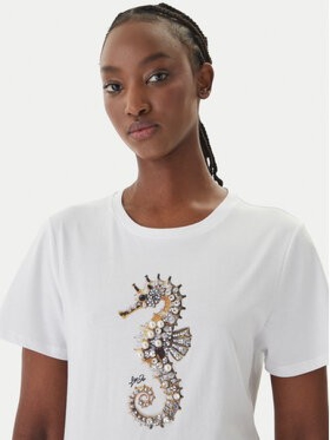 Liu Jo T-Shirt WA6237 JS923 Biały Regular Fit