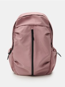 Plecak z kieszenią na laptopa - różowy