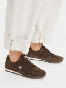Beverly Hills Polo Club Sneakersy EO-WP40-FC-250104YX Brązowy