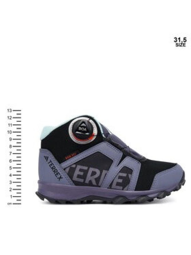adidas Trekkingi Terrex BOA Mid RAIN.RDY Hiking JS2968 Fioletowy