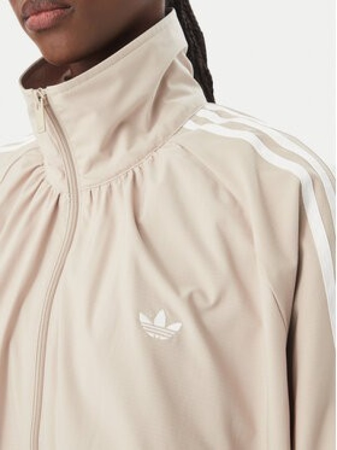 adidas Bluza LG8941 Beżowy Oversize