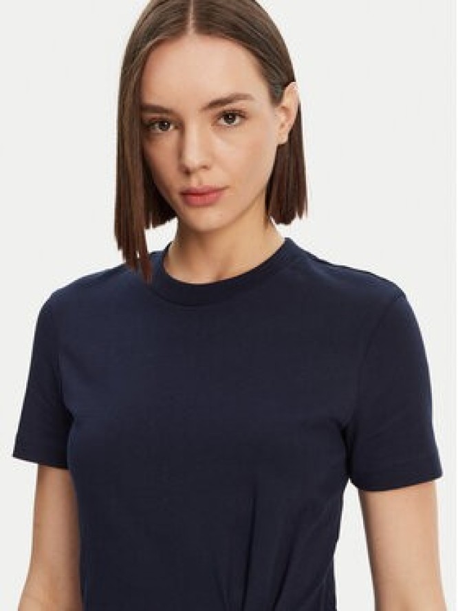 Lacoste Sukienka codzienna EF0583 Granatowy Regular Fit