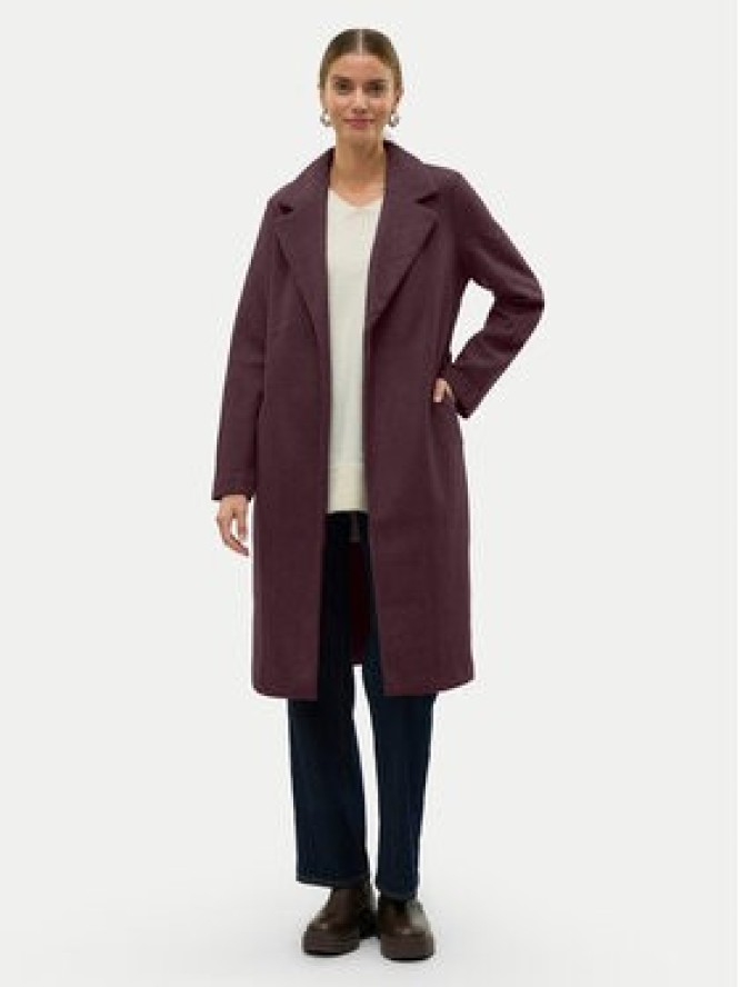 Vero Moda Płaszcz przejściowy Fortuneaya 10278330 Fioletowy Regular Fit